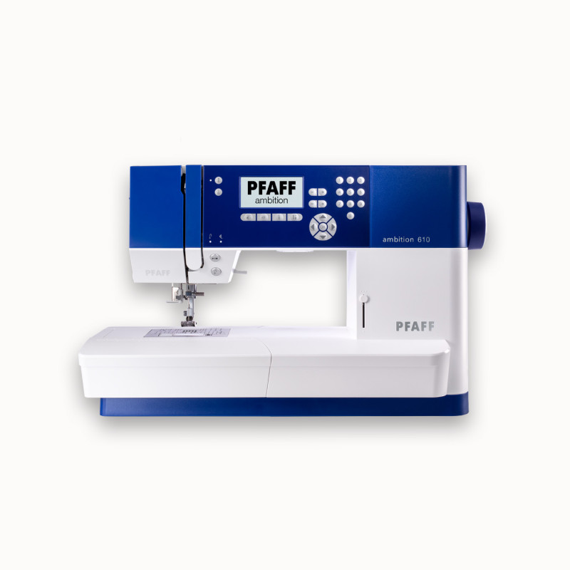 Machine à Coudre PFAFF Ambition 620 Avec Table D'extension - 136 Points, Grand Espace De Couture | Parfaite Pour Les Passionnées